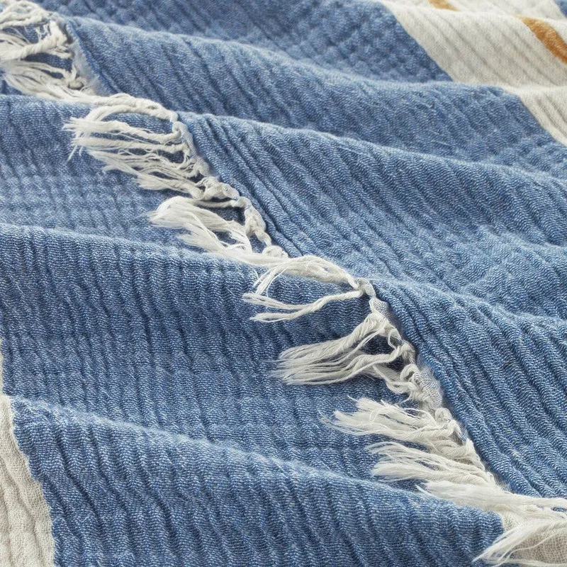 Telo Mare Fouta Rigato in Mussola di Cotone - Chelsea