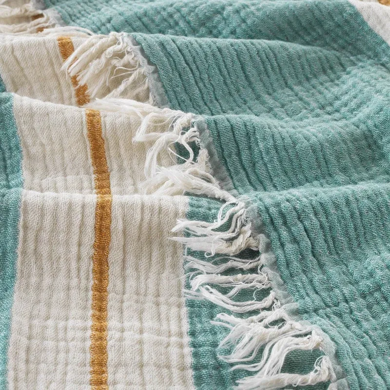 Telo Mare Fouta Rigato in Mussola di Cotone - Chelsea