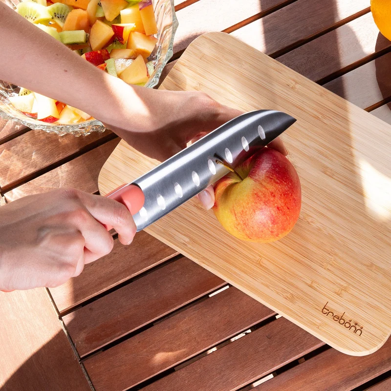 Coltello in Acciaio Inox Giapponese - Santoku
