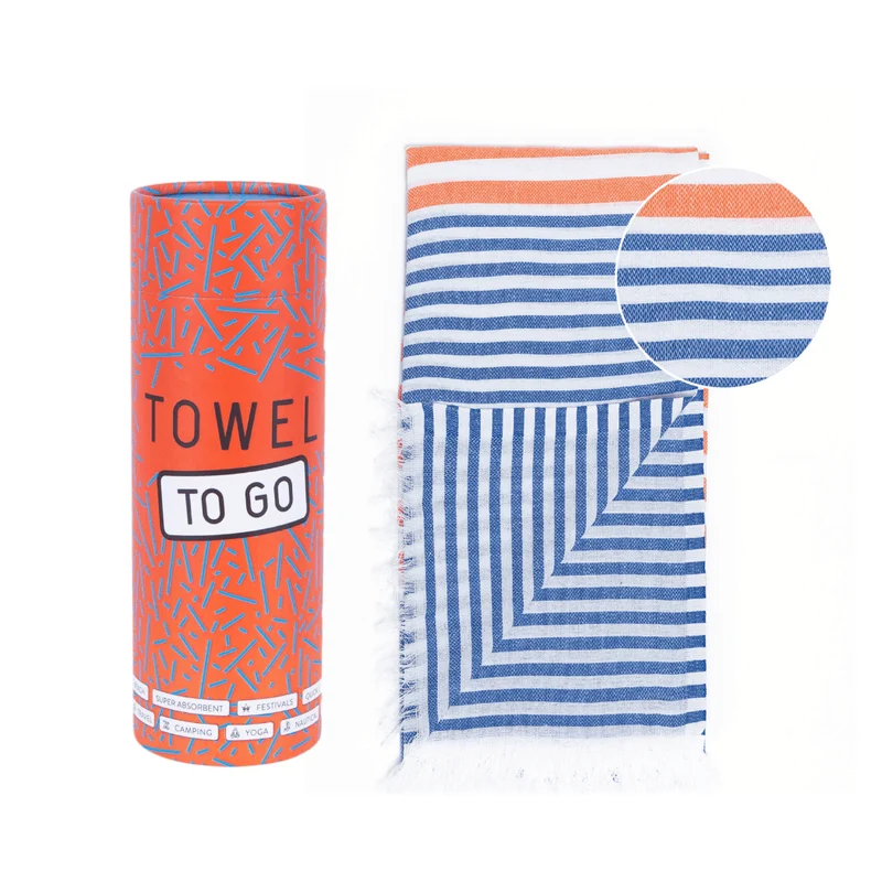 Telo Mare Fouta in Puro Cotone Rigato - Bali