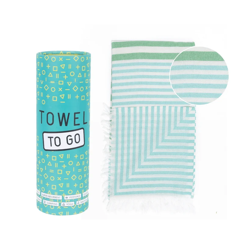 Telo Mare Fouta in Puro Cotone Rigato - Bali