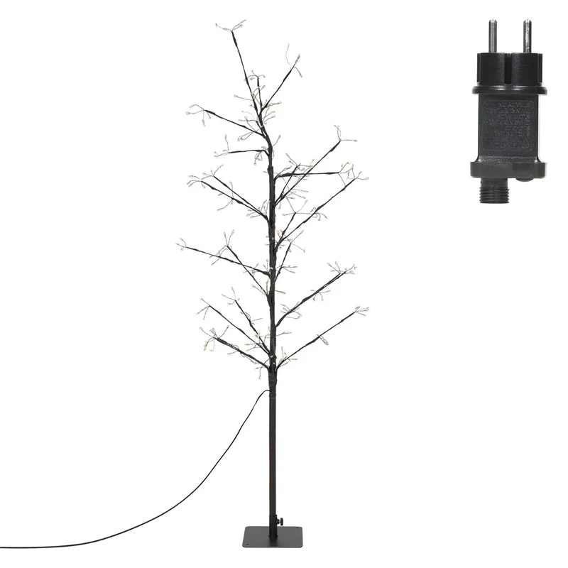 ECD Germany | LED Weihnachtsdeko Baum mit Warmweißen LEDs, Weihnachtsbeleuchtung