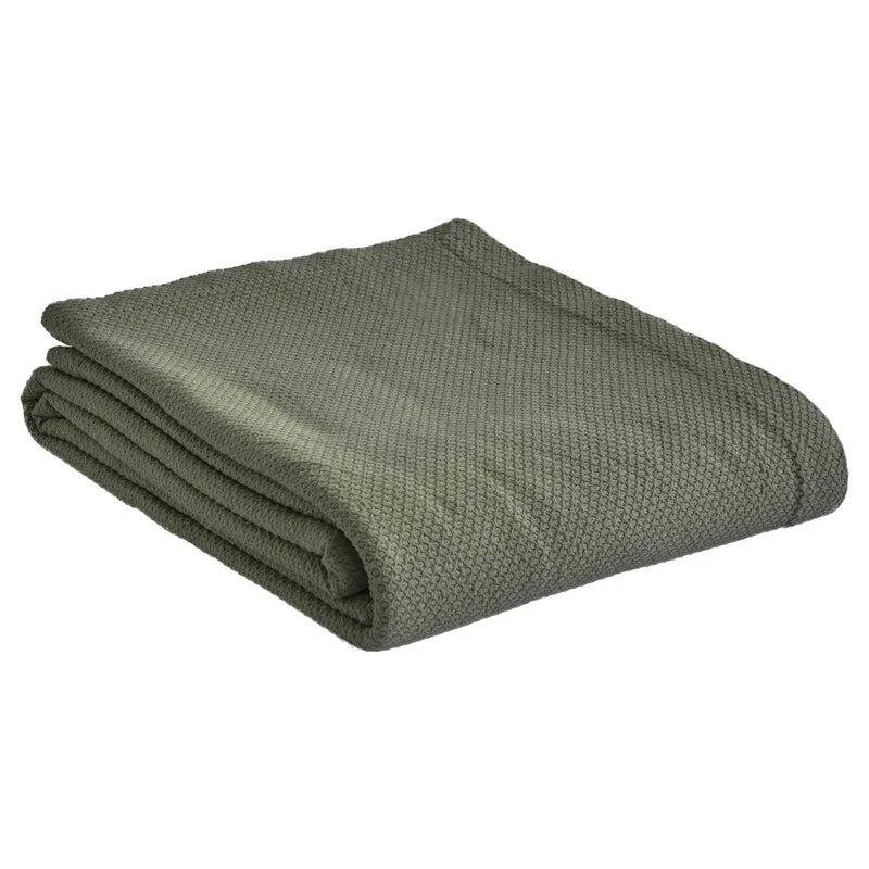 Copriletto in Piquet di Cotone Stonewashed - Tyler