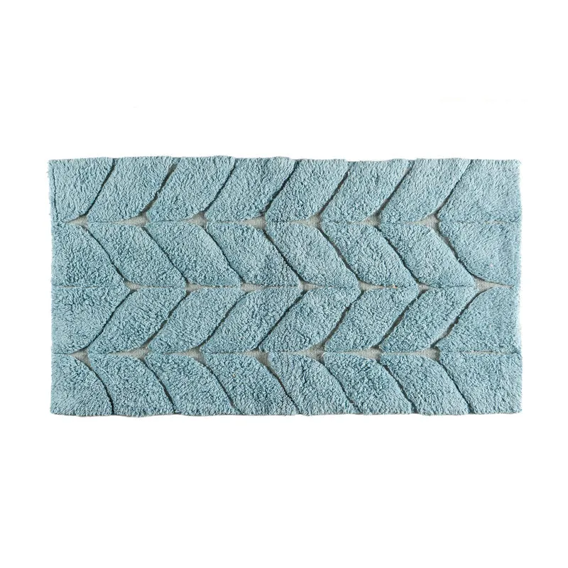 Tappeto Bagno Antiscivolo In Cotone Effetto Rilievo, Lavabile in Lavatrice Il Gruppone