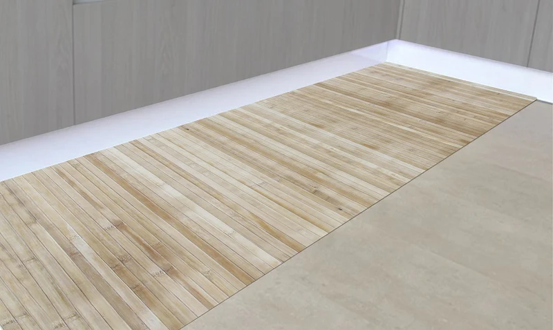 Tappeto Passatoia In Vero Bamboo Tappeto Cucina Ingresso In Legno Il Gruppone