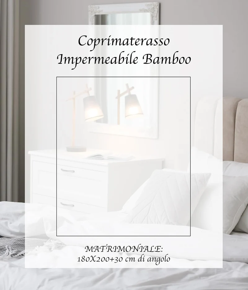 Coprimaterasso Trapuntato Impermeabile Bambù Micro Antiacaro Il Gruppone