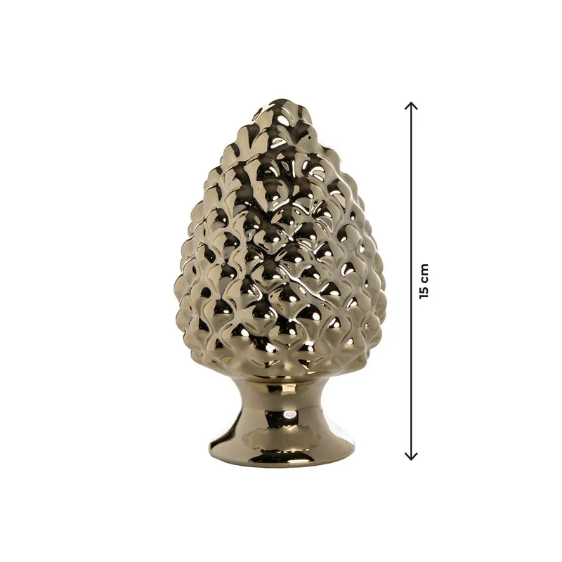Set 3 Pezzi Pigna Siciliana Decorativa Colorata Soprammobile Il Gruppone