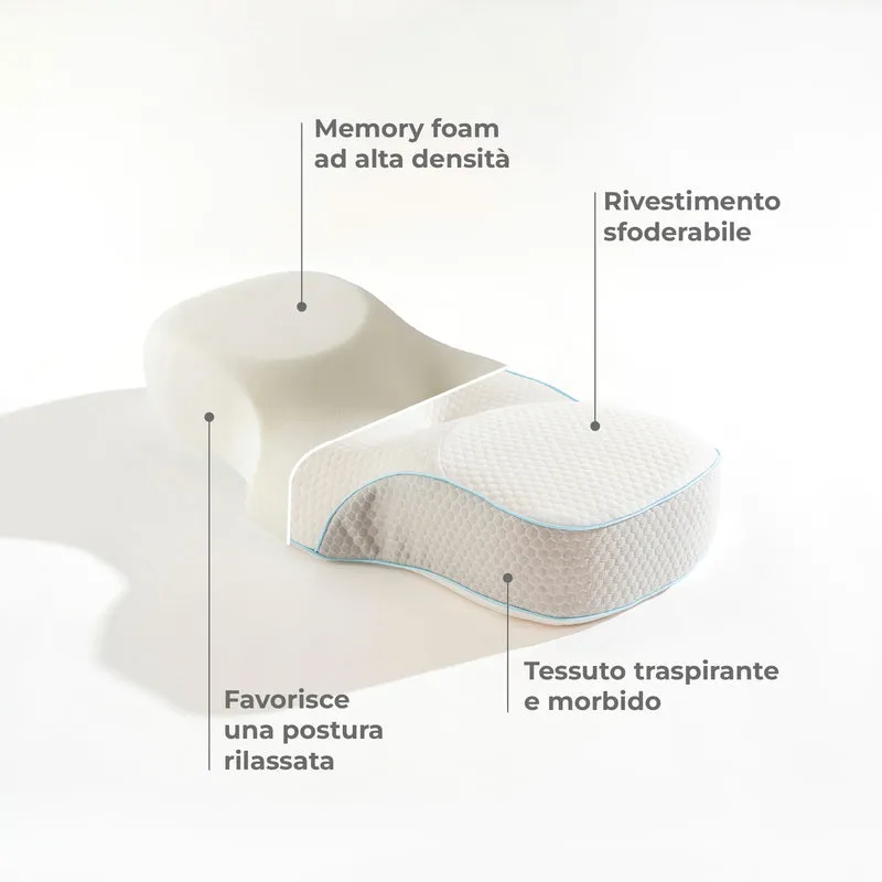 Cuscino Antirussamento Memory Foam Ergonomico Il Gruppone
