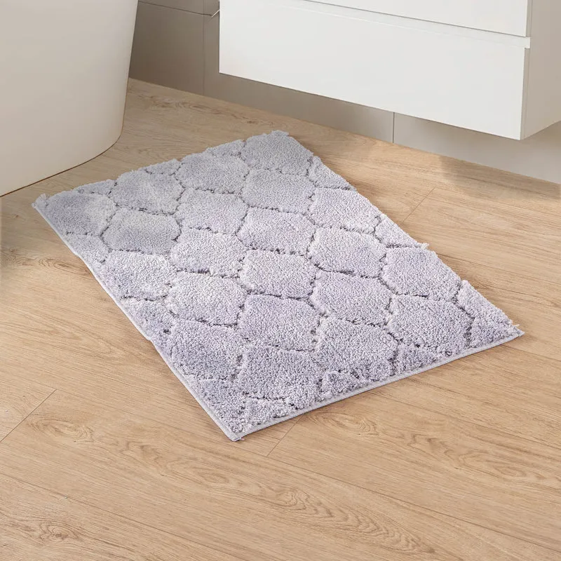 Tappeto Bagno Antiscivolo Effetto Rilievo Assorbente, Lavabile in Lavatrice Il Gruppone