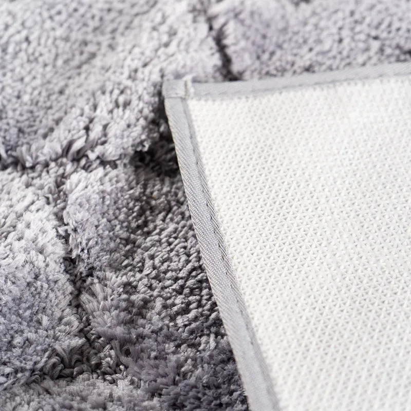 Tappeto Bagno Antiscivolo Effetto Rilievo Assorbente, Lavabile in Lavatrice Il Gruppone