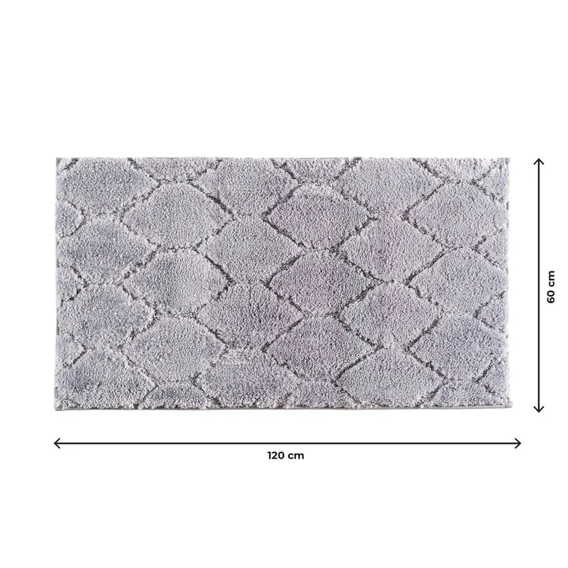 Tappeto Bagno Antiscivolo Effetto Rilievo Assorbente, Lavabile in Lavatrice Il Gruppone