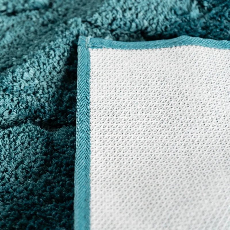 Tappeto Bagno Antiscivolo Effetto Rilievo Assorbente, Lavabile in Lavatrice Il Gruppone