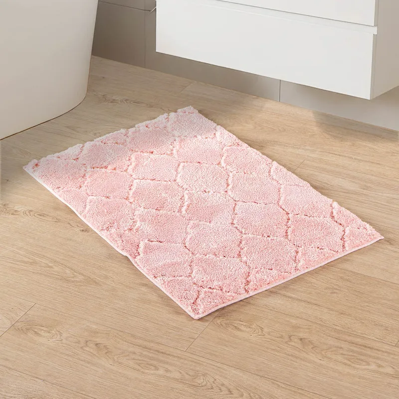 Tappeto Bagno Antiscivolo Effetto Rilievo Assorbente, Lavabile in Lavatrice Il Gruppone