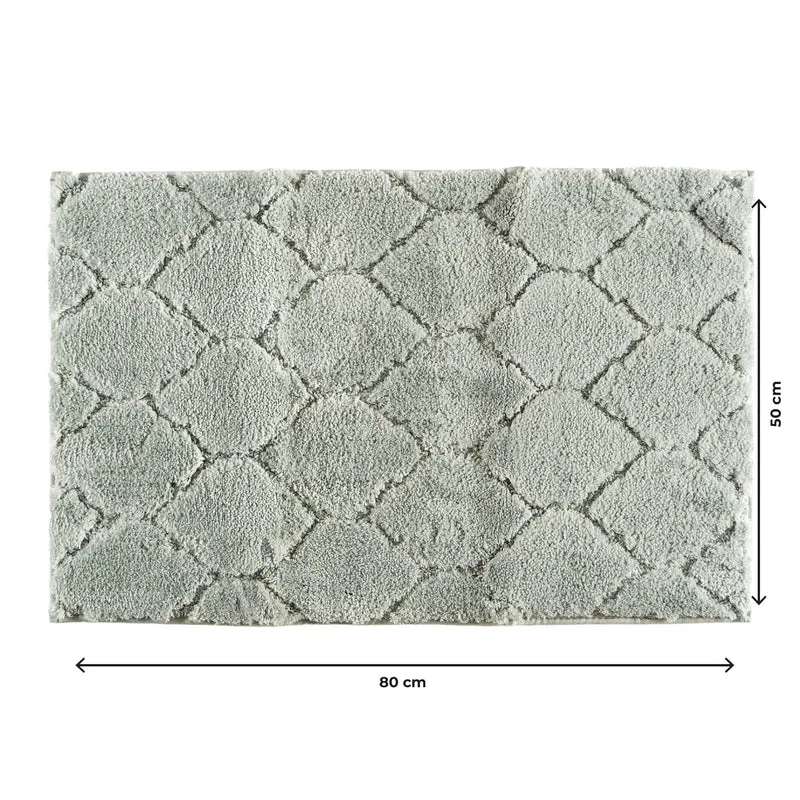 Tappeto Bagno Antiscivolo Effetto Rilievo Assorbente, Lavabile in Lavatrice Il Gruppone