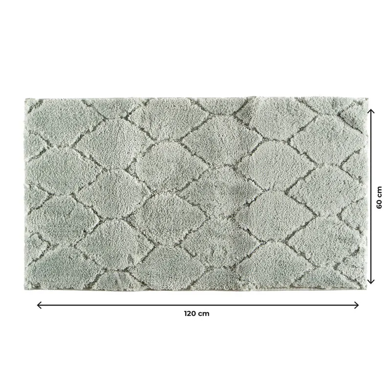Tappeto Bagno Antiscivolo Effetto Rilievo Assorbente, Lavabile in Lavatrice Il Gruppone