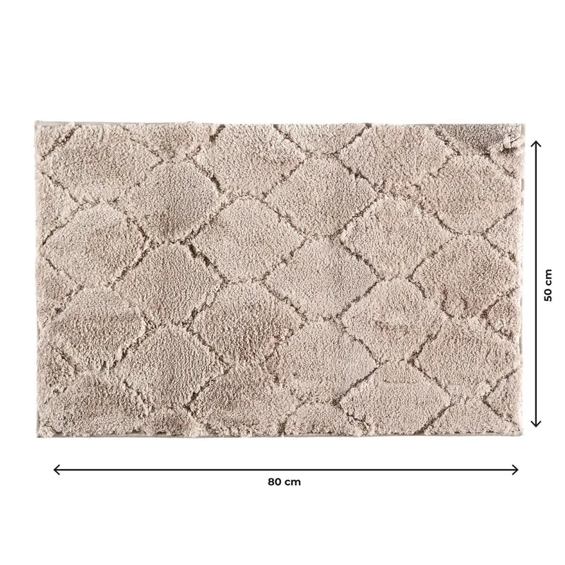 Tappeto Bagno Antiscivolo Effetto Rilievo Assorbente, Lavabile in Lavatrice Il Gruppone
