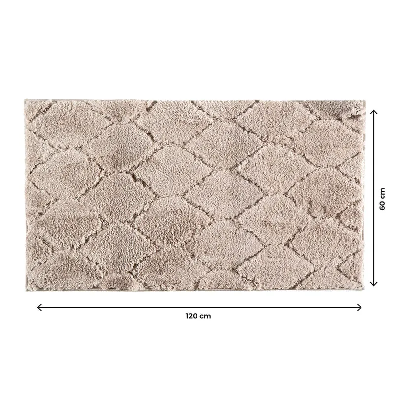 Tappeto Bagno Antiscivolo Effetto Rilievo Assorbente, Lavabile in Lavatrice Il Gruppone