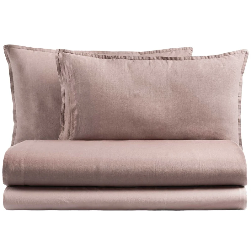 Completo Lenzuola in Lino e Cotone Stonewashed - Sauvage