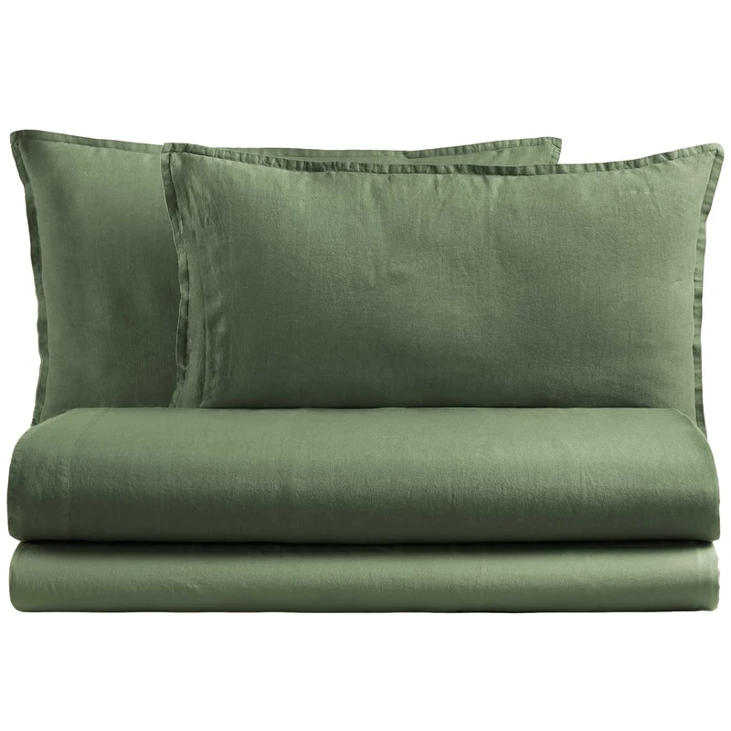 Completo Lenzuola in Lino e Cotone Stonewashed - Sauvage