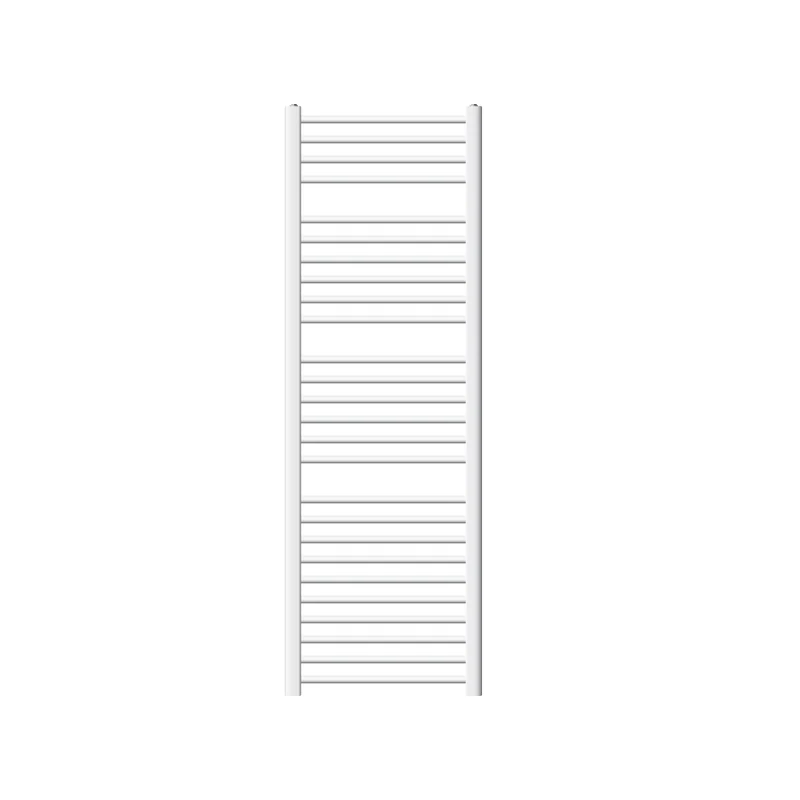 Badheizkörper 500x1600 mm Weiß gerade, Seitenanschluss, mit integriertem Thermostatventil LuxeBath