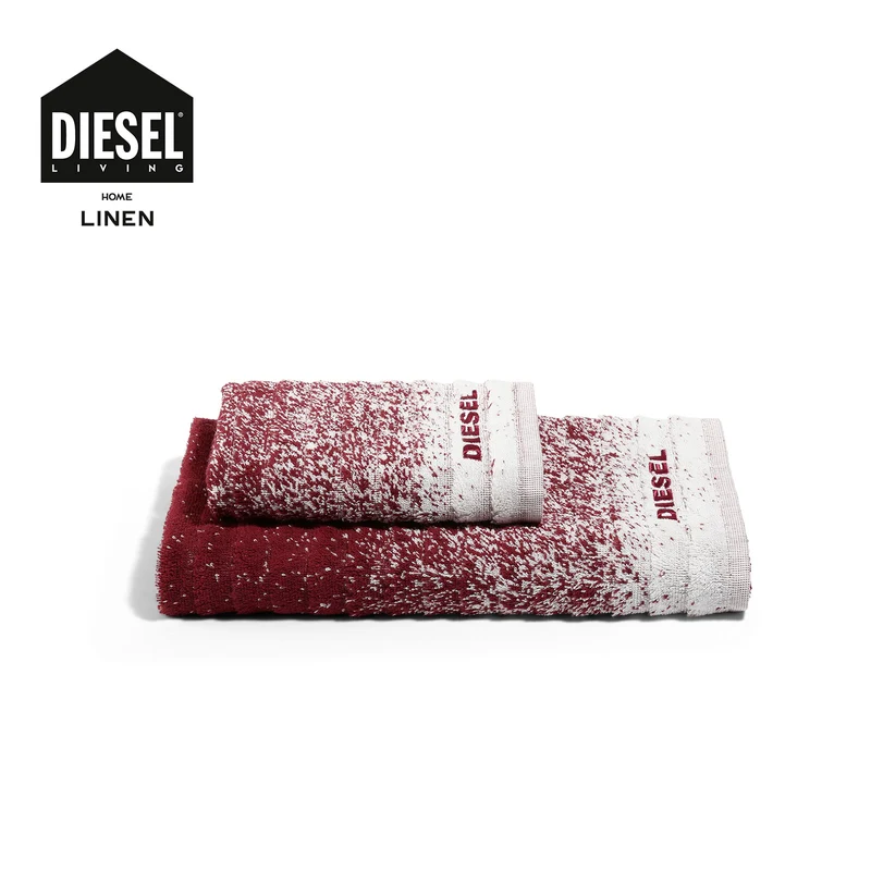 Asciugamano con Ospite gradient diesel in Cotone 530 gr/mq