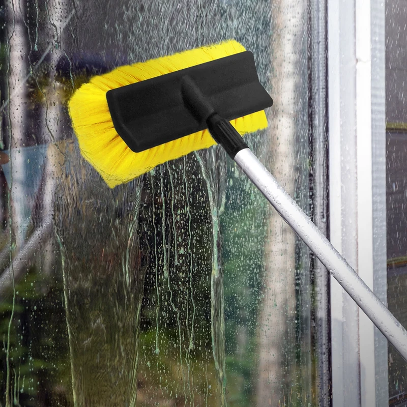 Auto Waschbürste mit Aluminium Teleskop Stiel bis 300 cm