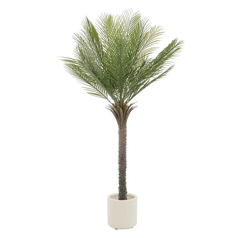 Künstliche Palme Tropische Kunstpalme im Topf ML-Design