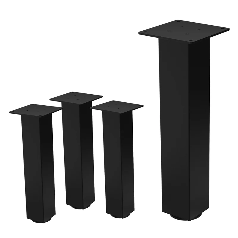Tischbeine Tischgestell 4er Set I-Design aus Stahl ML-Design