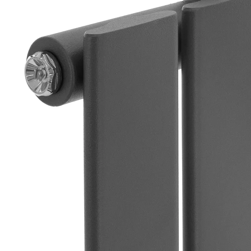 Badheizkörper Stella 480x1800 mm Anthrazit LuxeBath