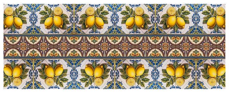 Tappeto Cucina Antiscivolo Made in Italy Passatoia Antimacchia 164 Lemonade Il Gruppone