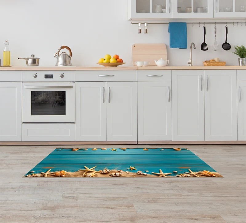 Tappeto Cucina Antiscivolo Made in Italy Passatoia Antimacchia Stella Marina Il Gruppone