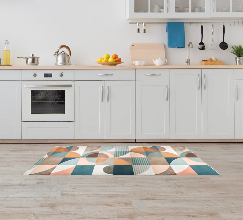 Tappeto Cucina Antiscivolo Made in Italy Passatoia Antimacchia Picasso Multicolor Il Gruppone