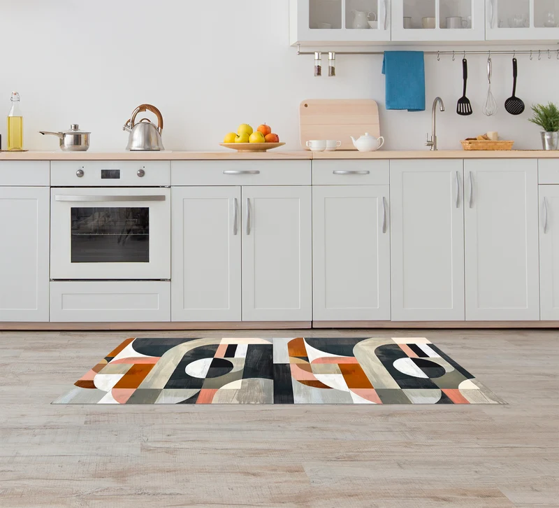 Tappeto Cucina Antiscivolo Made in Italy Passatoia Antimacchia Picasso Grigia Il Gruppone