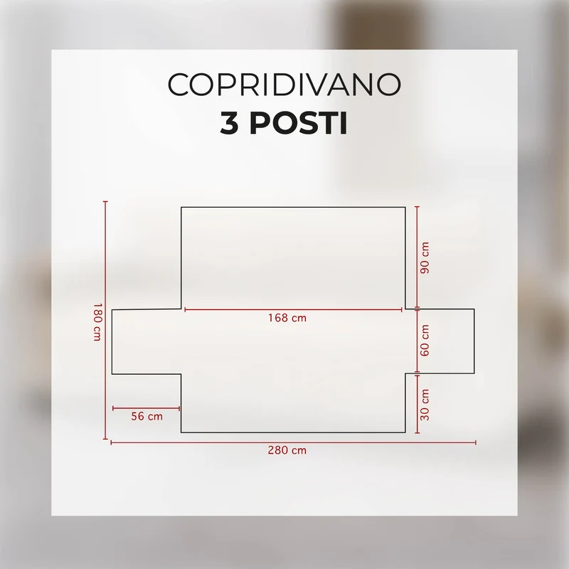 Copridivano Trapuntato Fantasia Gnomi Natalizio con Elastico Antiscivolo Il Gruppone