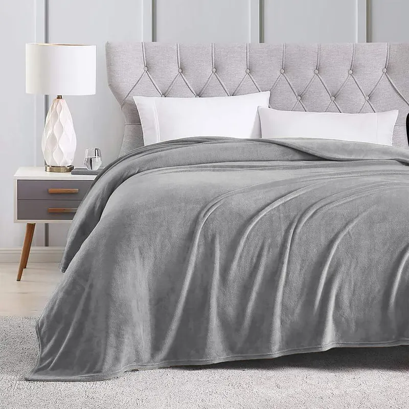 Coperta Invernale in Pile 280 g/mq Tinta Unita Il Gruppone