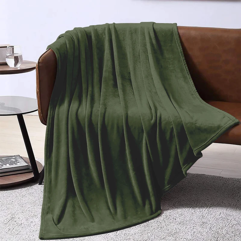 Coperta Invernale in Pile 280 g/mq Tinta Unita Il Gruppone