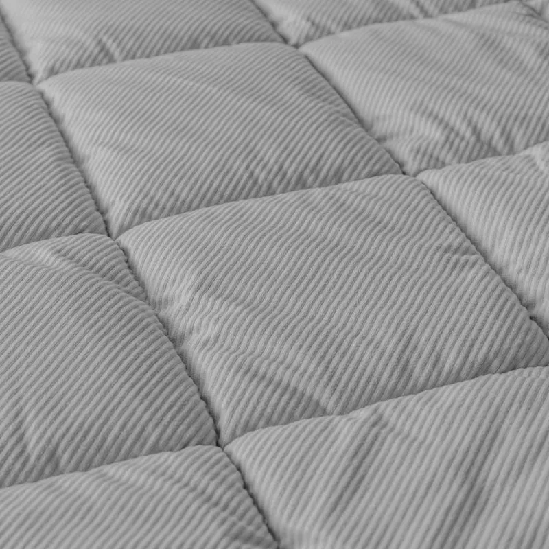 Trapunta Invernale Matrimoniale in Velluto a Coste Made in Italy Il Gruppone