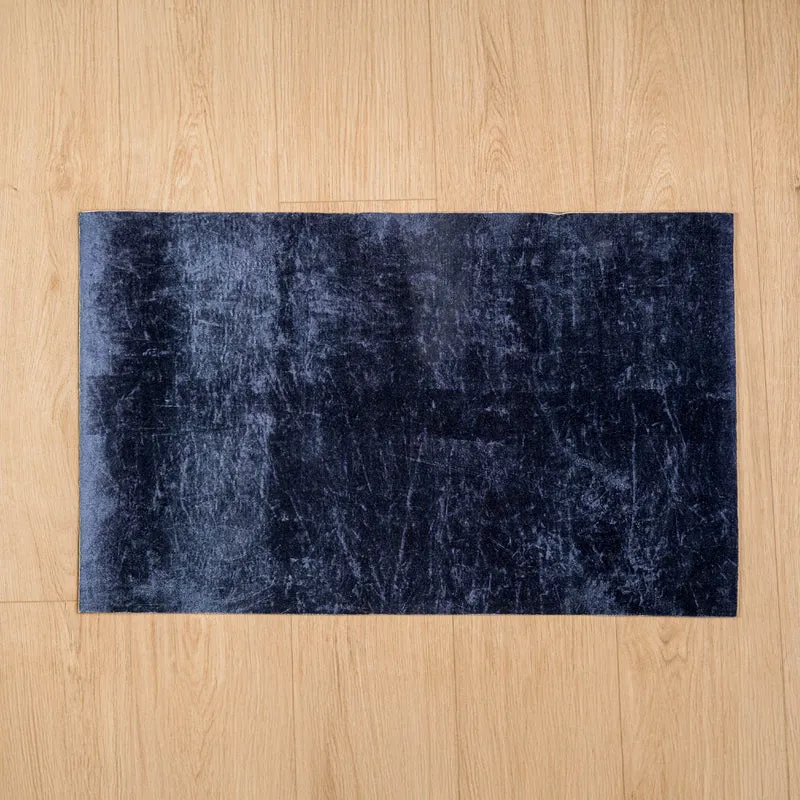 Tappeto passatoia made in Italy Antiscivolo in Velluto Blu Il Gruppone