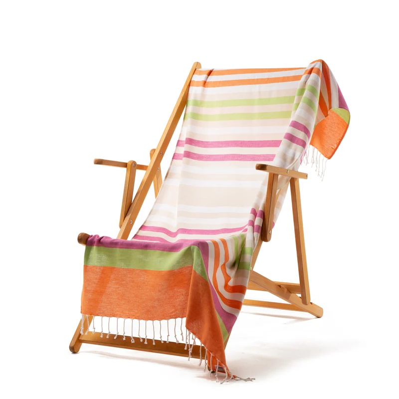 Telo mare rainbow fouta in Cotone 185 gr/mq