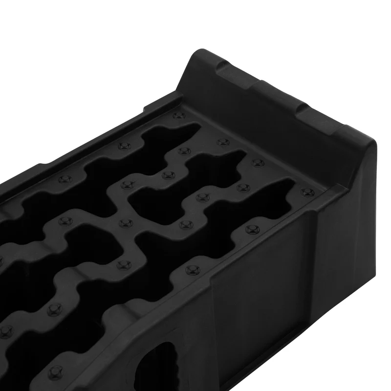 2er Set Auffahrrampe belastbar bis 2,4 Tonnen 30 cm breit aus Kunststoff tragbar