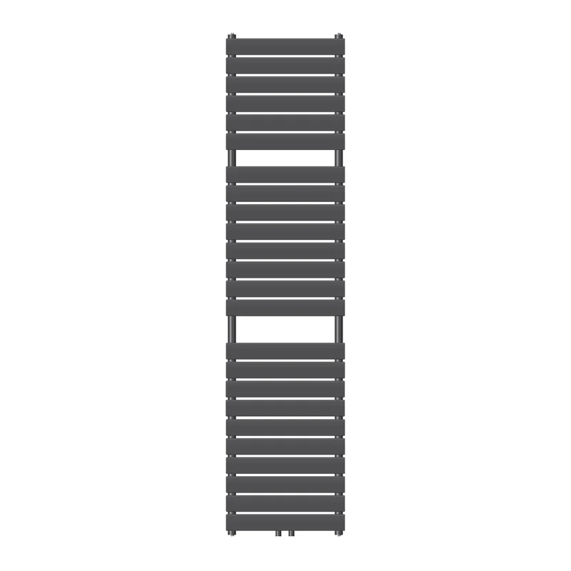 Badheizkörper Steam 1800x500 mm Anthrazit mit Mittelanschluss
