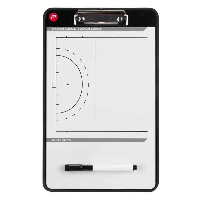 Taktiktafel Feldhockey 34,5x21,5 cm mit Zubehör Pure2Improve