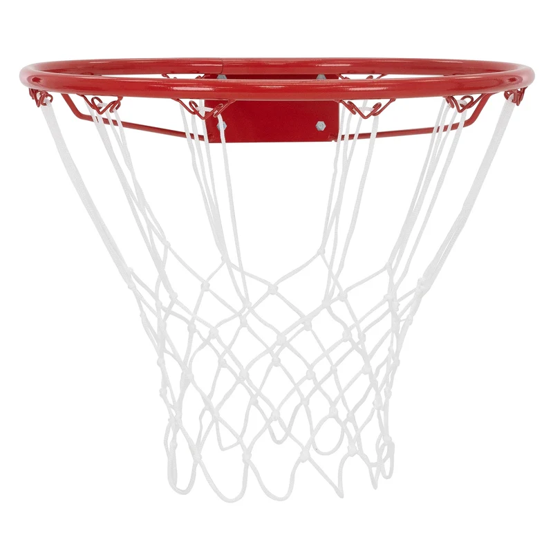 Basketballkorb mit Ring und Netz Ø 46,5cm aus Stahl und Nylon Pure2Improve