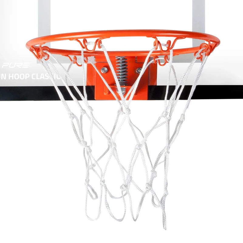 Basketballkorb fürs Zimmer mit Ball 45x30 cm aus Metall und PVC Pure2Improve