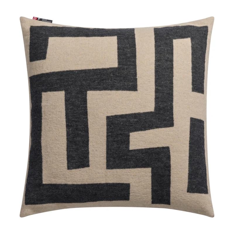 Copricuscino in cotone Fantasia Geometrica - Maze