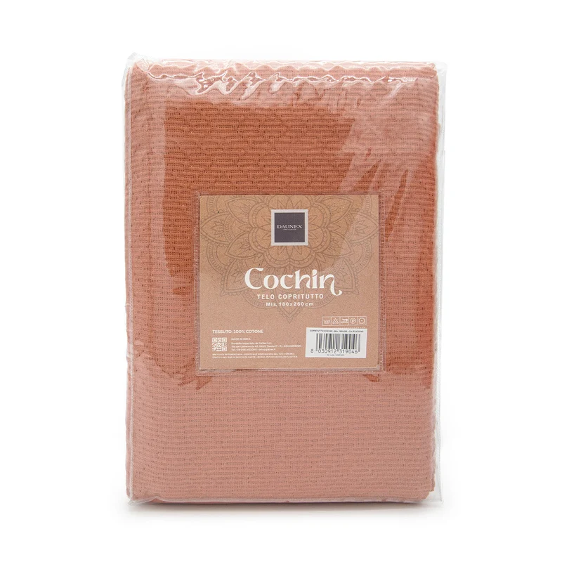 Copriletto in Cotone con Fantasia Rilievo - Cochin