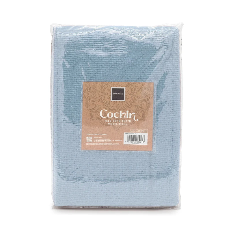 Copriletto in Cotone con Fantasia Rilievo - Cochin