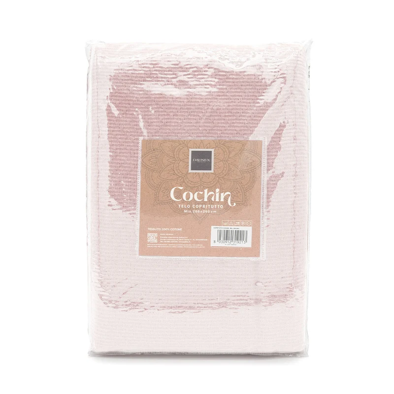 Copriletto in Cotone con Fantasia Rilievo - Cochin