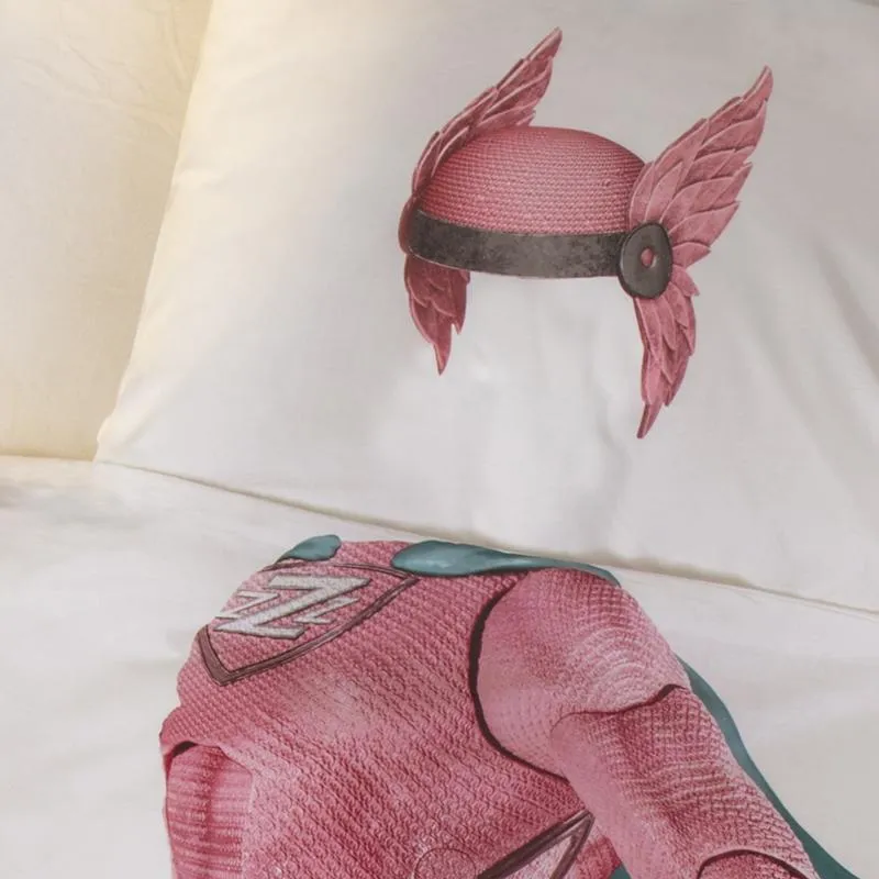 Snurk Parure Copripiumino in Puro Cotone - SuperGirl