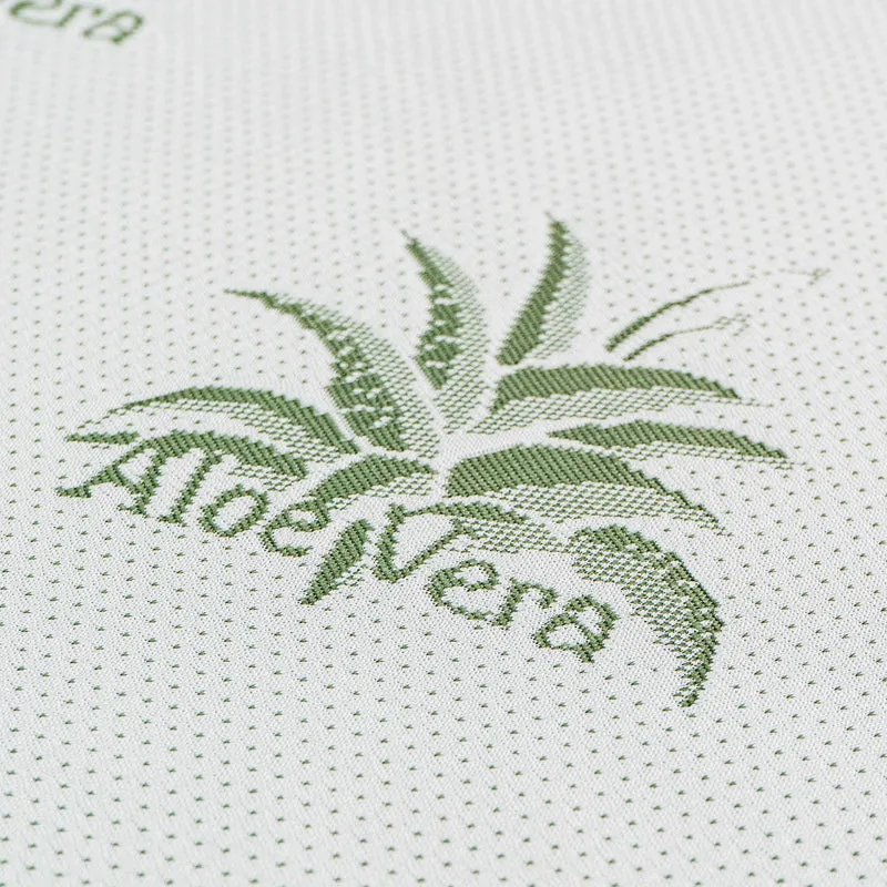Topper Memory Foam Aloe Vera 5 Zone con Rivestimento Sfoderabile Made in Italy Il Gruppone